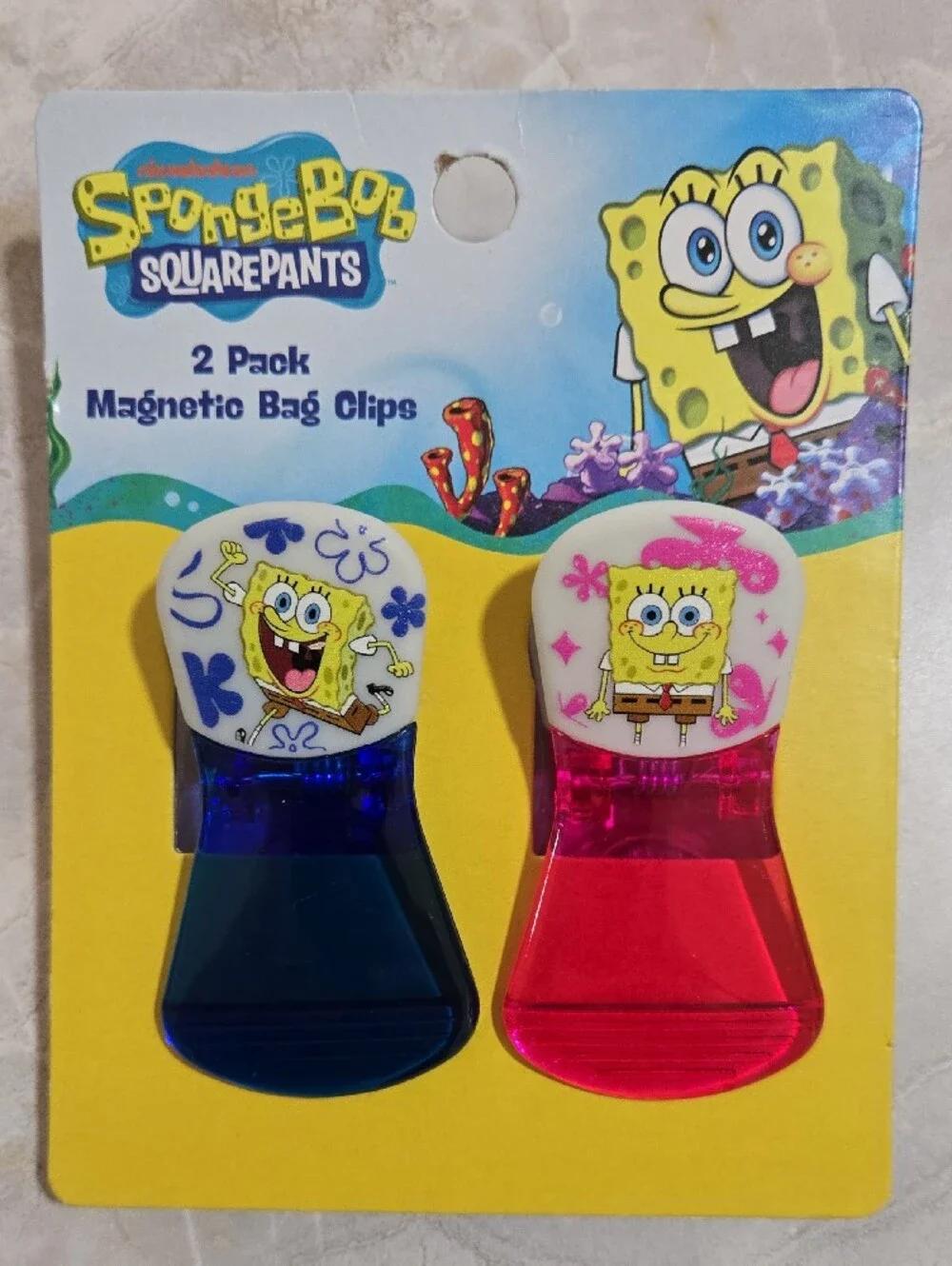 SpongeBob SquarePants Kitchen Accessories Set - Yellow, Blue & Pink